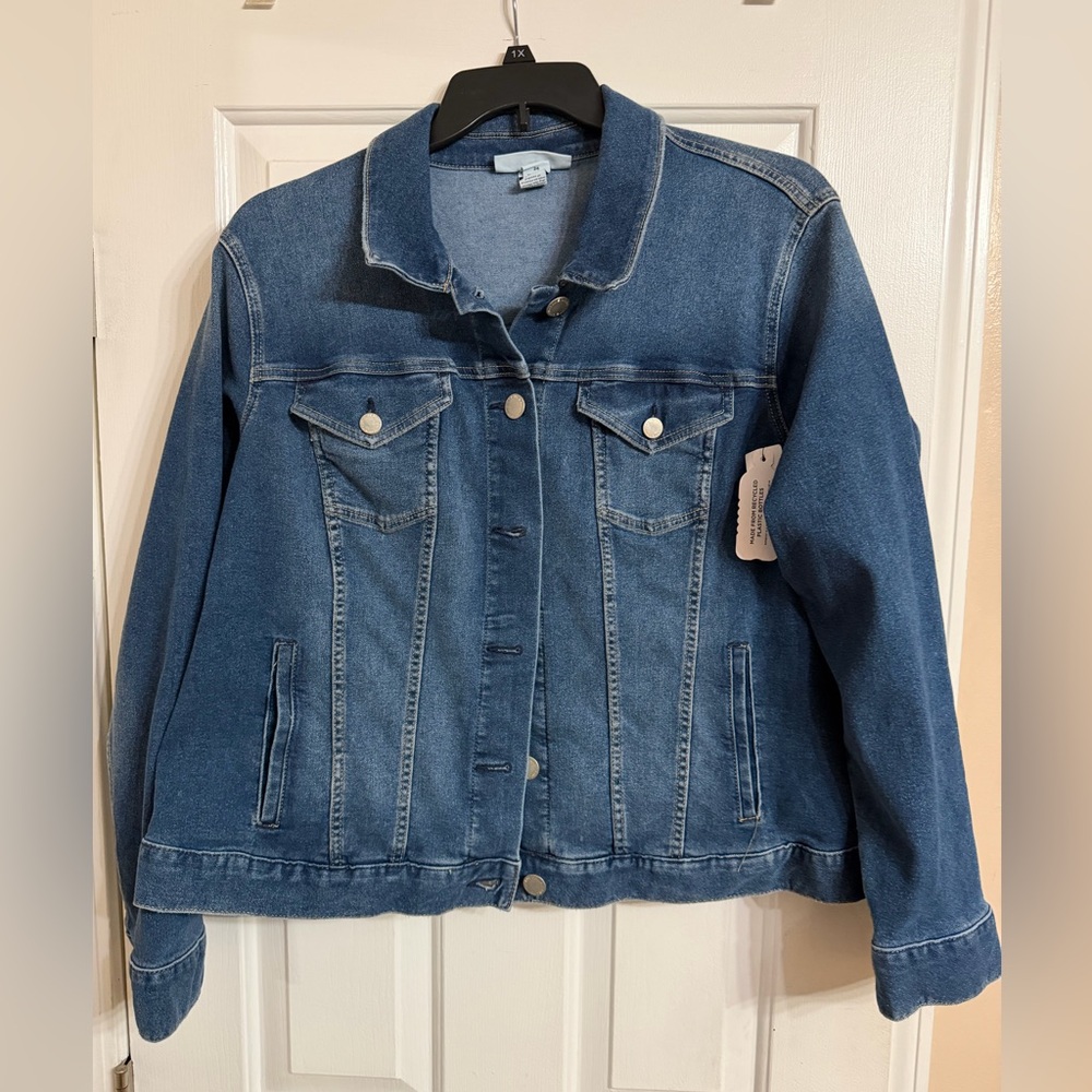 Eve Dark Blue Jean Jacket